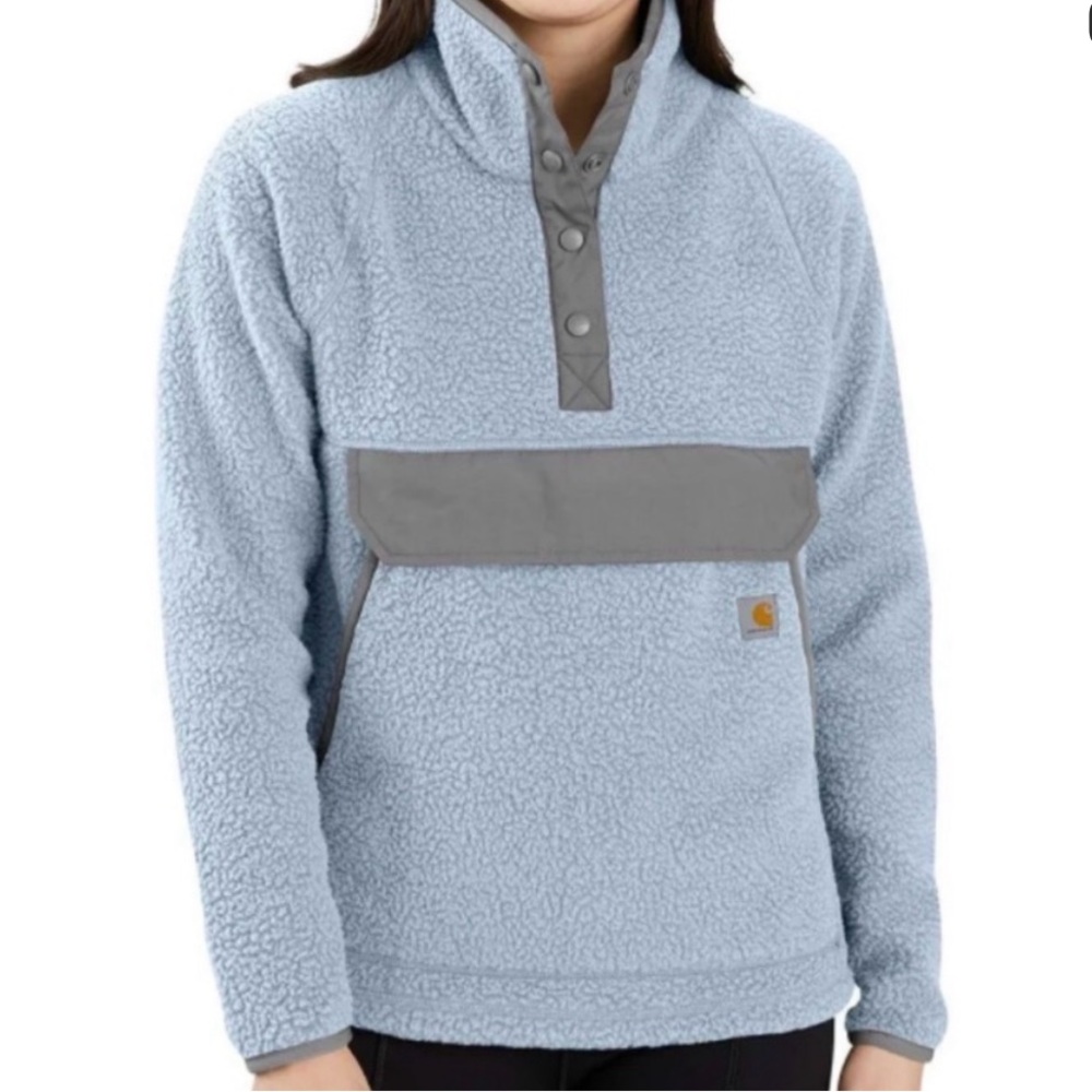 Carhartt Light Blue Fleece Pullover